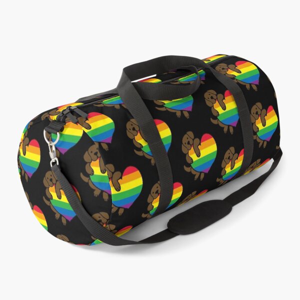 Item preview, Chocolate Labrador and Rainbow Pride Heart designed and sold by MayCrew1.