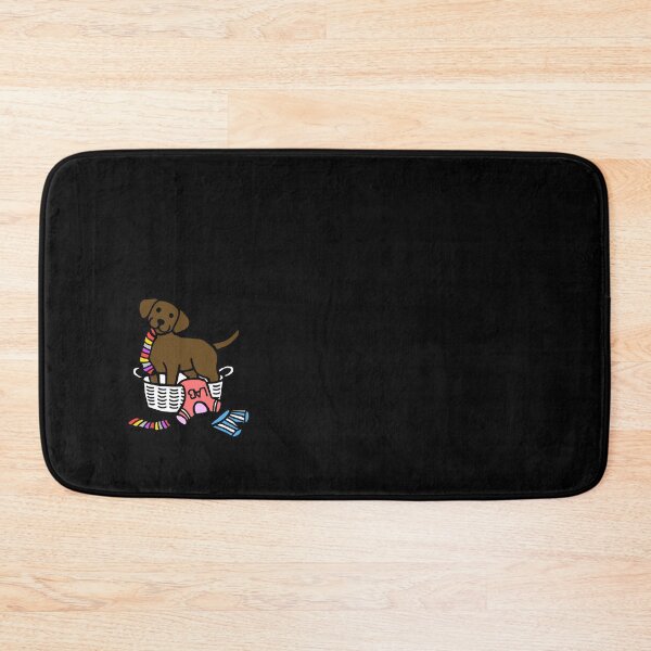 Item preview, Chocolate Labrador Laundry Basket   designed and sold by MayCrew1.