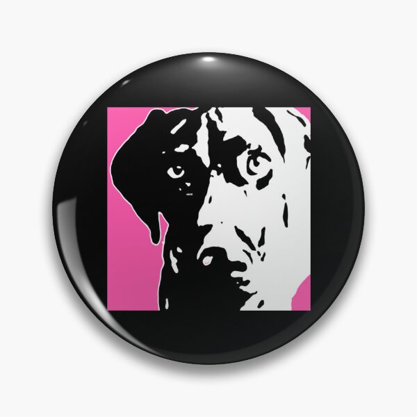 Item preview, English Chocolate Lab Black and White    designed and sold by MayCrew1.