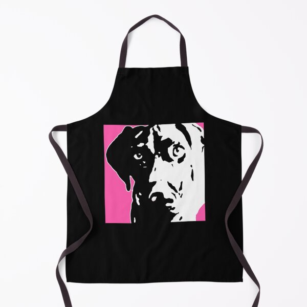Item preview, English Chocolate Lab Black and White designed and sold by MayCrew1.