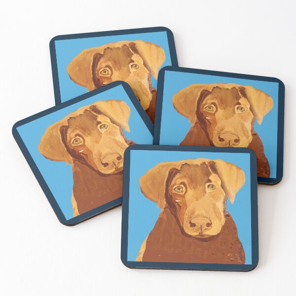 Item preview, English Chocolate Lab Blue                  designed and sold by MayCrew1.