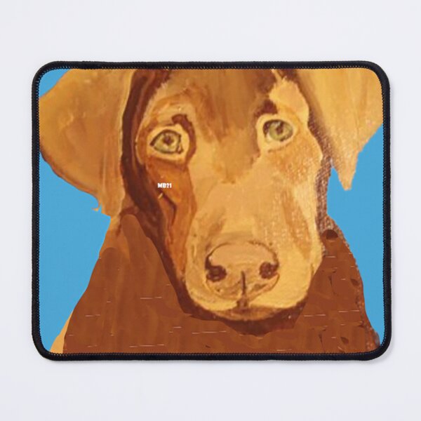 Item preview, English Chocolate Lab Blue                  designed and sold by MayCrew1.