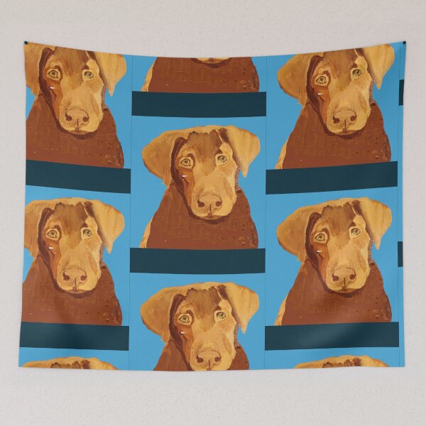 Item preview, English Chocolate Lab Blue                  designed and sold by MayCrew1.