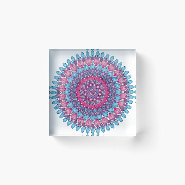 Item preview, Mandala Inspired Design in Colors #14 - Multicolor designed and sold by ZenDrawings.