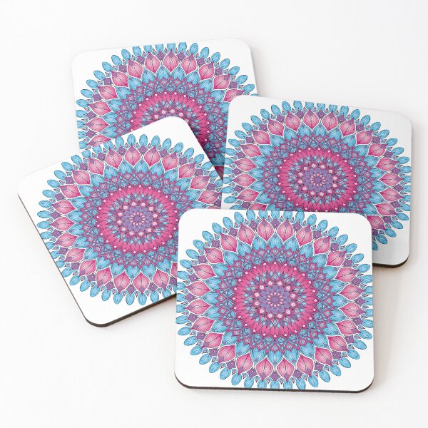 Item preview, Mandala Inspired Design in Colors #14 - Multicolor designed and sold by ZenDrawings.