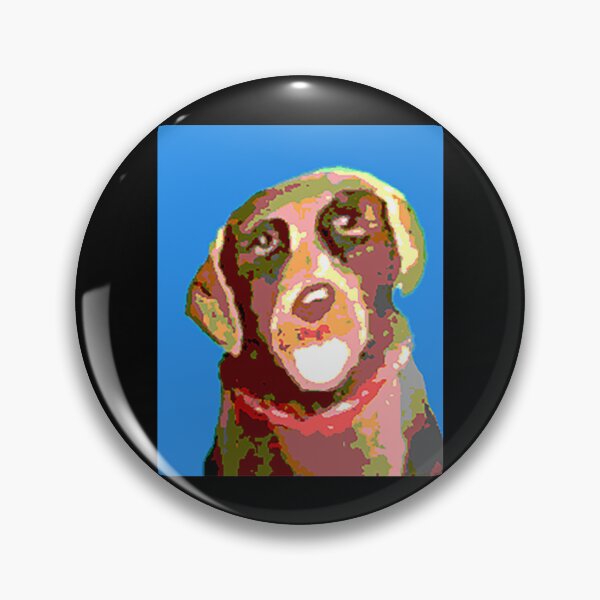 Item preview, English Chocolate Lab Blue          designed and sold by MayCrew1.