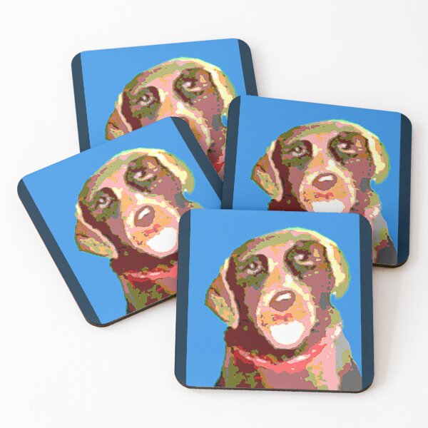 Item preview, English Chocolate Lab Blue          designed and sold by MayCrew1.