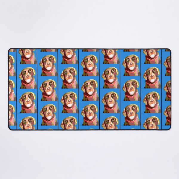 Item preview, English Chocolate Lab Blue          designed and sold by MayCrew1.