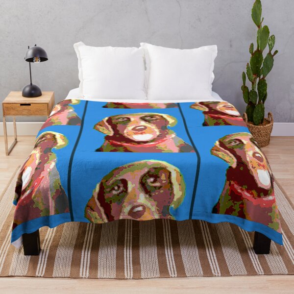 Item preview, English Chocolate Lab Blue          designed and sold by MayCrew1.