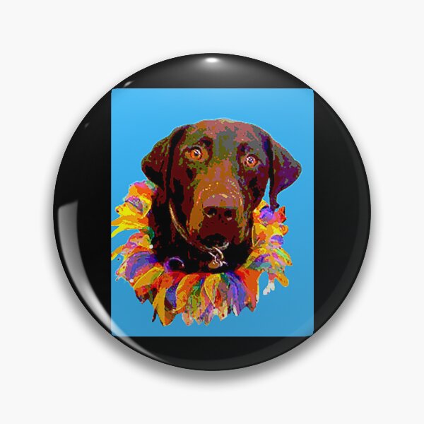 Item preview, English Chocolate Lab Blue        designed and sold by MayCrew1.