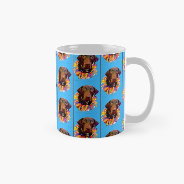 Item preview, English Chocolate Lab Blue        designed and sold by MayCrew1.