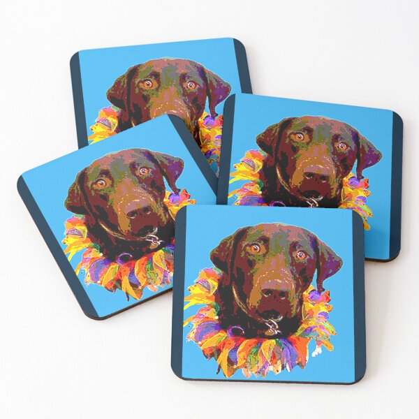 Item preview, English Chocolate Lab Blue        designed and sold by MayCrew1.