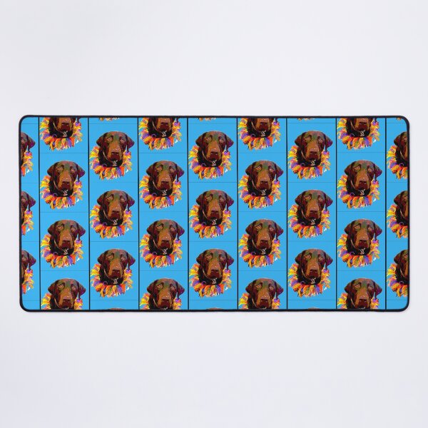 Item preview, English Chocolate Lab Blue        designed and sold by MayCrew1.