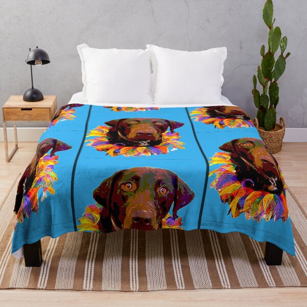 Item preview, English Chocolate Lab Blue        designed and sold by MayCrew1.