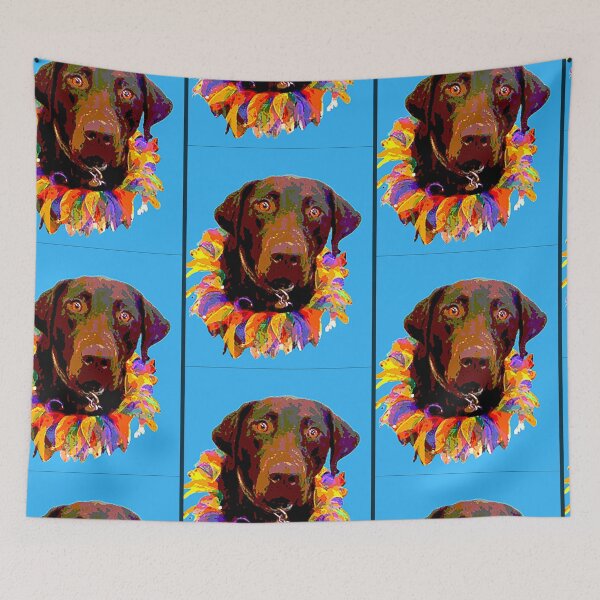 Item preview, English Chocolate Lab Blue        designed and sold by MayCrew1.
