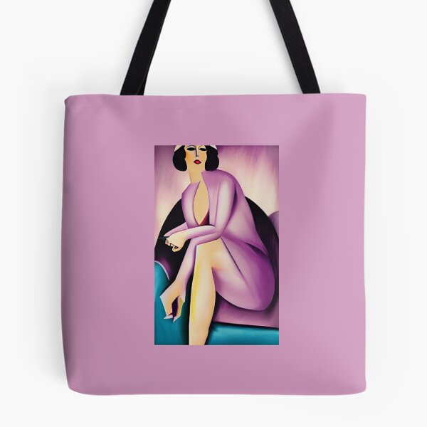 Item preview, Woman in lilac 3 designed and sold by Nostalgic Revivial.