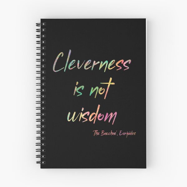 Item preview, Cleverness is Not Wisdom designed and sold by wonderweird.