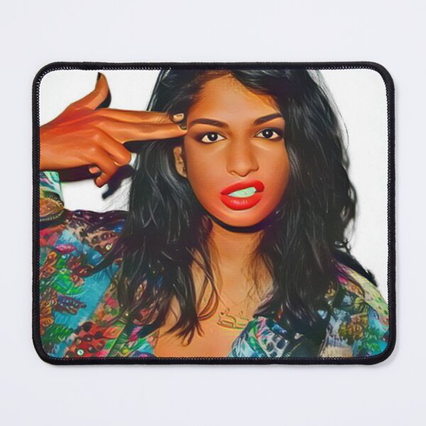 Item preview, M.I.A. female rapper sticker shirt designed and sold by CHNMDE BG.