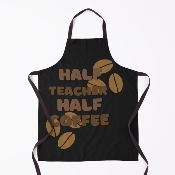 Item preview, Half Teacher Half Coffee Funny Coffee Education Quote designed and sold by marvacousins246.