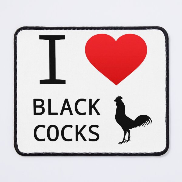 Item preview, I Love Black Cocks designed and sold by NSKZ.