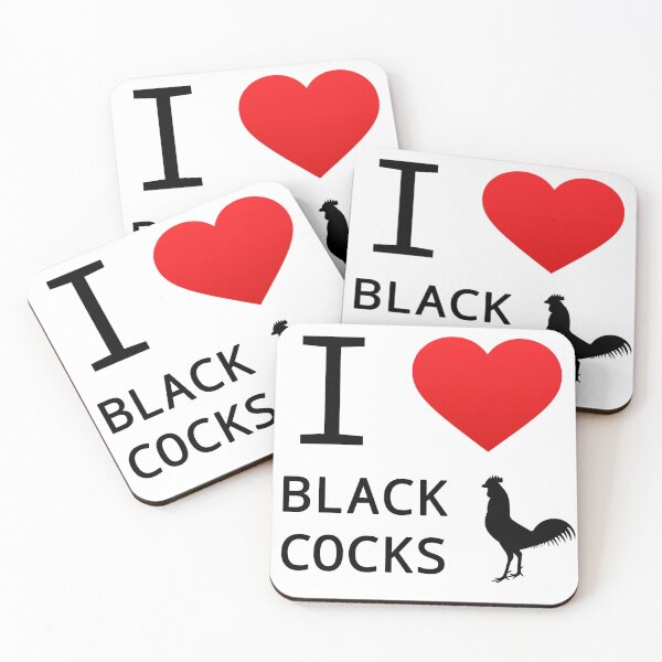 Item preview, I Love Black Cocks designed and sold by NSKZ.