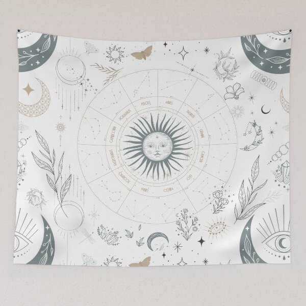 Item preview, Mystical Zodiac Pattern designed and sold by reypr.