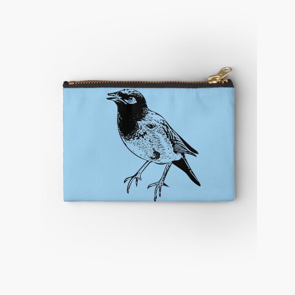 Item preview, A Common Myna Black Design Painting Print designed and sold by designsasstultd.