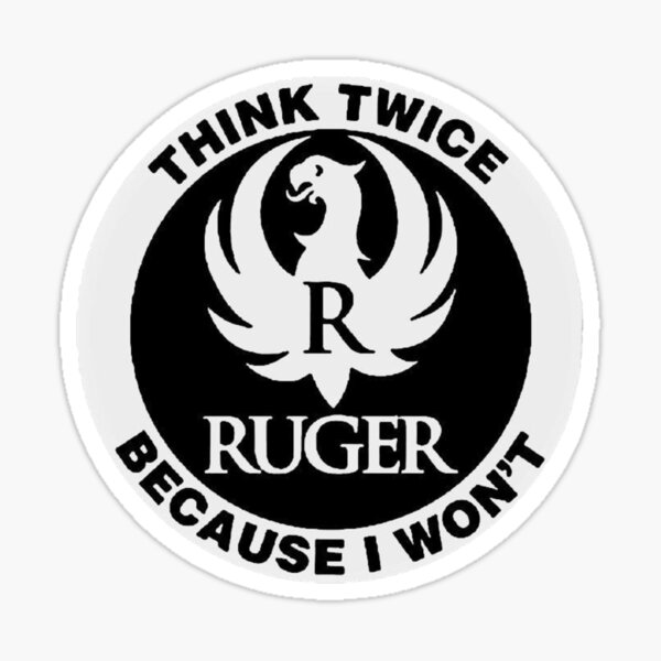 "Rare Ruger" Sticker for Sale by 1991vintage Redbubble