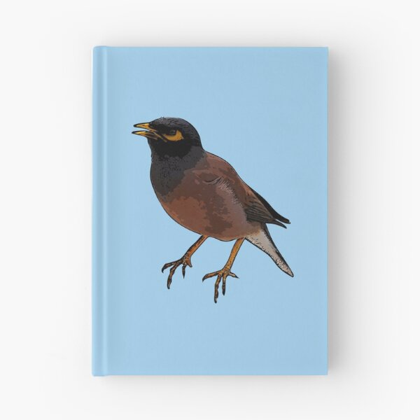 Item preview,  A Common Myna Black Alternate Design Painting Print designed and sold by designsasstultd.