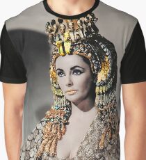 Elizabeth Taylor as Cleopatra Graphic T-Shirt