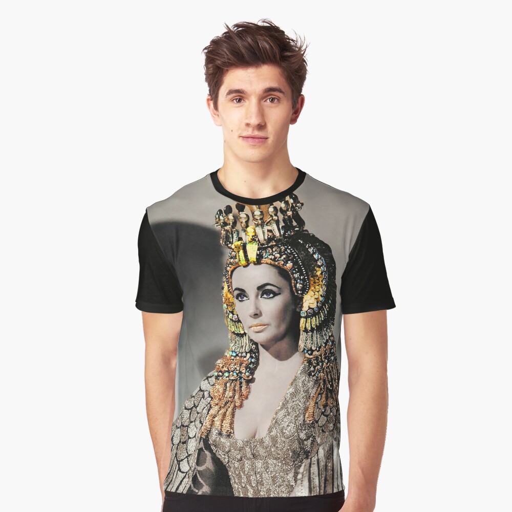 Elizabeth Taylor As Cleopatra T Shirt By Drmadrid Redbubble
