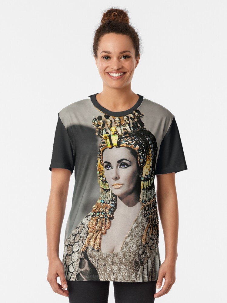 Elizabeth Taylor As Cleopatra T Shirt By Drmadrid Redbubble