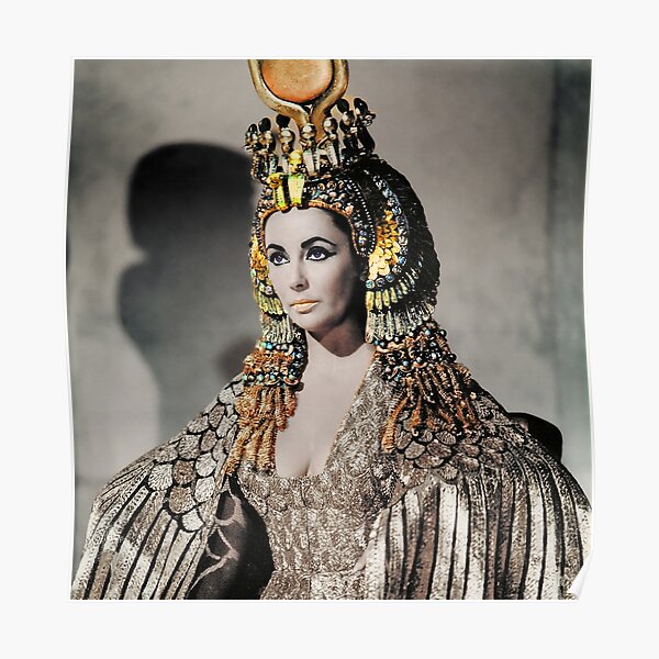 Elizabeth Taylor as Cleopatra Poster