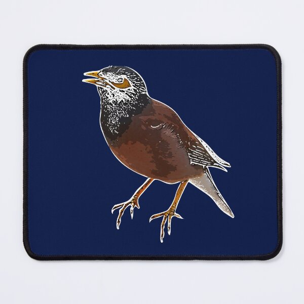 Item preview, A Common Myna White Alternate Design Painting Print designed and sold by designsasstultd.