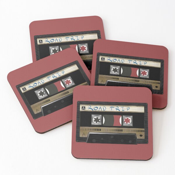 Item preview, Road Trip Mixed Cassette Tape - Mixtape for recording analogue music designed and sold by Grepthor.