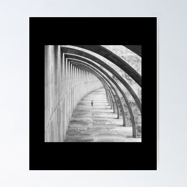 Item preview, Architecture Human City Road Art Space Path poster designed and sold by harry mac.