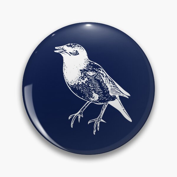 Item preview,   A Common Myna White Design Painting Print designed and sold by designsasstultd.