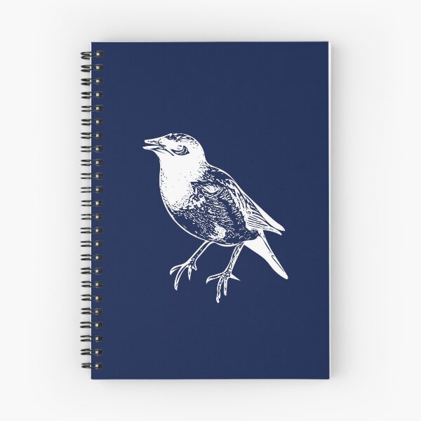 Item preview,   A Common Myna White Design Painting Print designed and sold by designsasstultd.