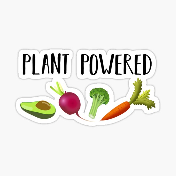 Plant Powered Sticker