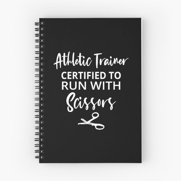 Item preview, Athletic Trainer Certified to Run with Scissors, Funny Athletic Trainer. designed and sold by AAMDesigns.