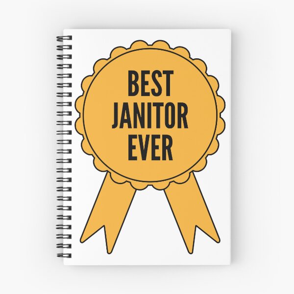 Item preview, Best Janitor Ever Gold Medal Achievement designed and sold by SVPOD.