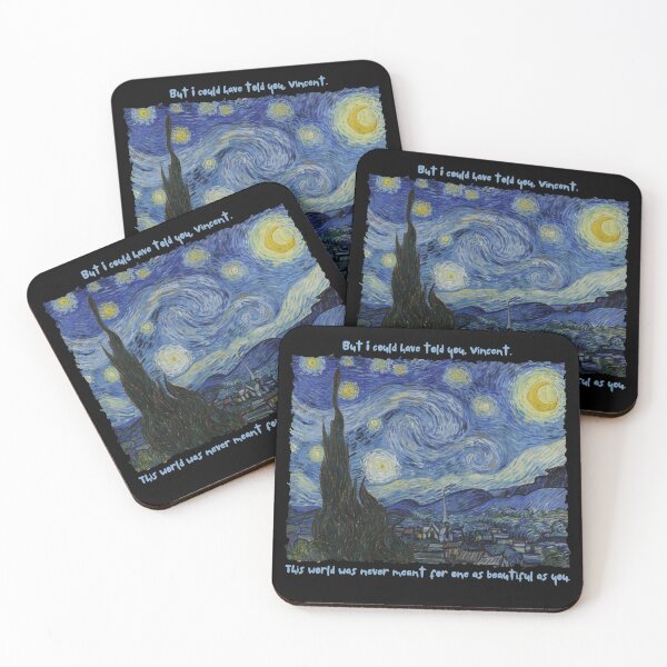 Item preview, Starry starry night lyrics Don Mclean designed and sold by TheDerwentPress.