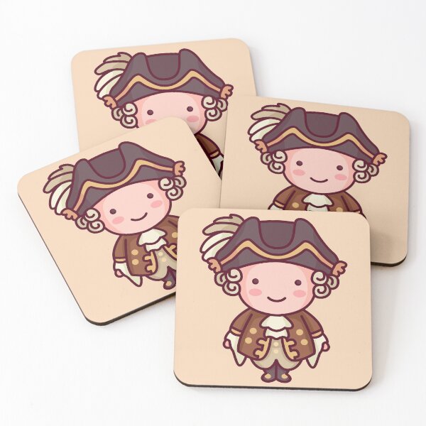 Item preview, Kawaii Cute French King Louis XVI Cartoon designed and sold by TwoTenDesign.
