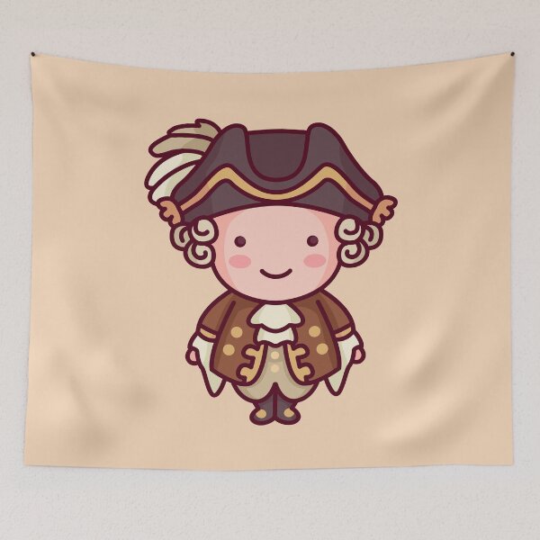 Item preview, Kawaii Cute French King Louis XVI Cartoon designed and sold by TwoTenDesign.