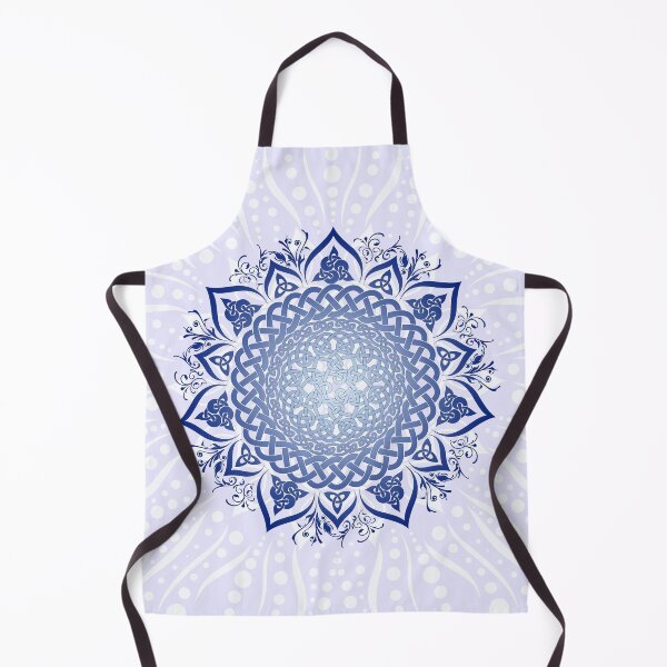 Item preview, Dotted Celtic Knotwork Lotus Mandala II designed and sold by kernowerno.