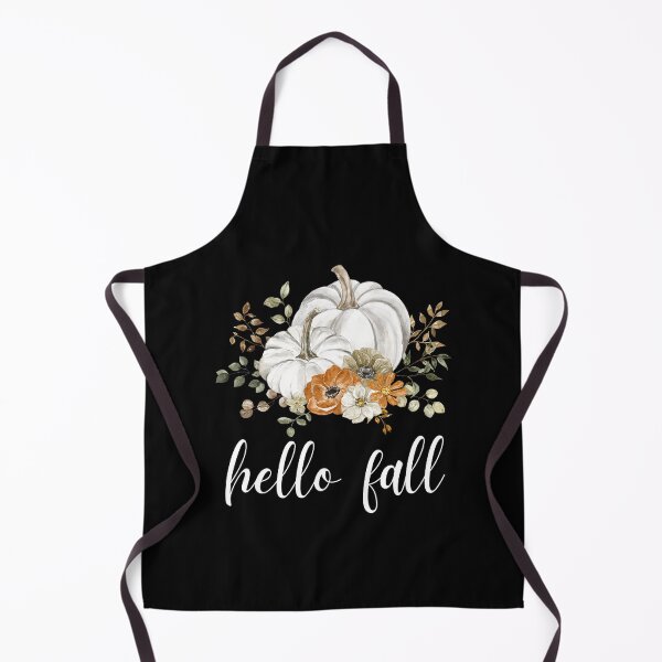 Item preview, Hello fall pumpkin flowers leaves autumn designed and sold by Comfy Creations.