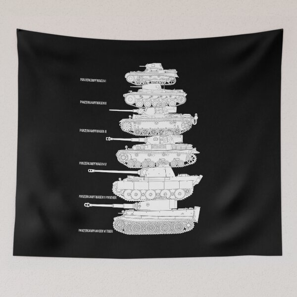 Item preview, German Panzerkampfwagen tanks designed and sold by FAawRay.