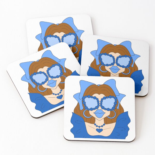 Item preview, blue funky girl 2.0 designed and sold by Anna Buse.