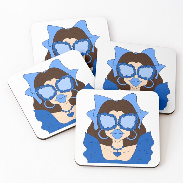 Item preview, blue funky girl 3.0 designed and sold by Anna Buse.