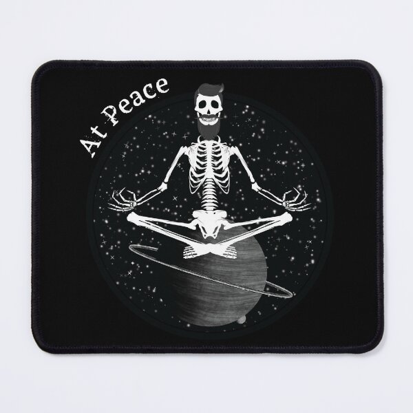 Item preview, At Peace - Skeleton Meditation | Gothic designed and sold by Arcana-Craft.